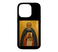 Custodia per iPhone 14 Pro Icona ortodossa Sant'Abramo di Galich