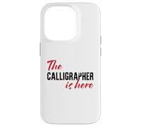 Custodia per iPhone 14 Pro Il Calligrafo è qui - Divertente