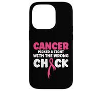 Custodia per iPhone 14 Pro Il cancro ha scelto di combattere con la ragazza sbagliata