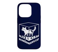 Custodia per iPhone 14 Pro Il gatto di Double Schrodinger Dead & Alive Quantum Physics