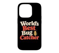 Custodia per iPhone 14 Pro Il miglior umorismo per l'entomologia di Bug Catcher del mondo