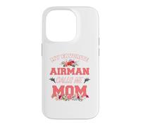 Custodia per iPhone 14 Pro Il mio aviatore preferito mi chiama mamma - Festa della mamma