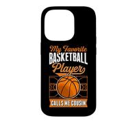 Custodia per iPhone 14 Pro Il mio giocatore di basket preferito mi chiama Cousin Matching