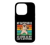 Custodia per iPhone 14 Pro Il mio rovescio è buono come l'atteggiamento dei miei gatti