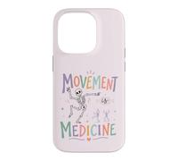 Custodia per iPhone 14 Pro Il movimento di terapia fisica è scheletro della medicina