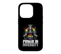 Custodia per iPhone 14 Pro Il potere nella diversità LGBTQ Rainbow Pride Queen