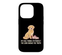 Custodia per iPhone 14 Pro Il proprietario del cane Pensa che io sia ideale per camminare con