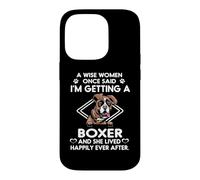 Custodia per iPhone 14 Pro I'm Getting A Boxer Funny Dog Mom Puppy Lovers