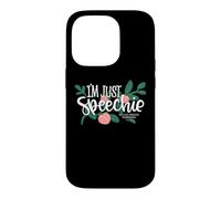 Custodia per iPhone 14 Pro Im Just Speechie Patologo Linguoterapia Pesche