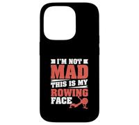 Custodia per iPhone 14 Pro I'm Not Mad This Is My Rowing Face - Ergometro Rower divertente