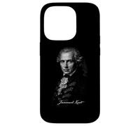 Custodia per iPhone 14 Pro Immanuel Kant Classico Ritratto filosofo illuminista