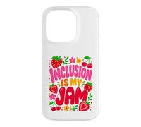 Custodia per iPhone 14 Pro Inclusion Is My Jam Groovy Special Education Sped Teacher