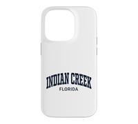 Custodia per iPhone 14 Pro Indian Cr lorida Vintage Athletic Sports Design
