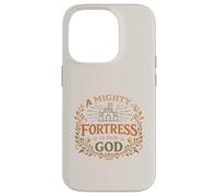 Custodia per iPhone 14 Pro Inni di grazia: una potente fortezza è il nostro Dio - Christian