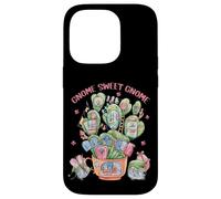 Custodia per iPhone 14 Pro Introvert Home Sweet Cactus Home Graphic Women Funny Gnome