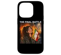 Custodia per iPhone 14 Pro Iran La Battaglia Finale Burning Flag