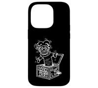 Custodia per iPhone 14 Pro Jack In The Box Toy Uniforme da dipendente dell'asilo nido