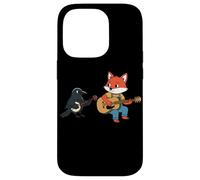 Custodia per iPhone 14 Pro Jam session di chitarra Fox And Crow