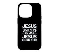 Custodia per iPhone 14 Pro Jesus Took Naps Be Like Jesus