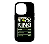 Custodia per iPhone 14 Pro Juneteenth Black King Melanin Dad Fathers Day Men Padre Fun