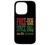 Custodia per iPhone 14 Pro Juneteenth Free-ish Since 1865 Freedom Day