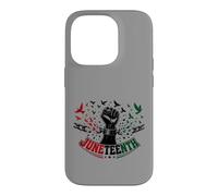 Custodia per iPhone 14 Pro Juneteenth Freedom Day Emancipation Fist