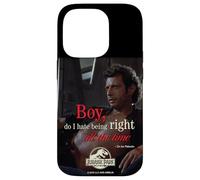 Custodia per iPhone 14 Pro Jurassic Park Dr. Ian Malcolm Right All The Time