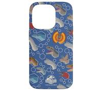 Custodia per iPhone 14 Pro Jurassic World Classified Creatures All Over Print