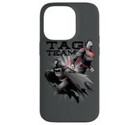 Custodia per iPhone 14 Pro Justice League Batman & Superman Tag Team