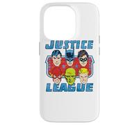 Custodia per iPhone 14 Pro Justice League Faces of Justice