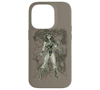 Custodia per iPhone 14 Pro Justice League Wonder Woman Sketch