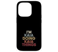 Custodia per iPhone 14 Pro Kaia Name Kaia Personalized Name First Given