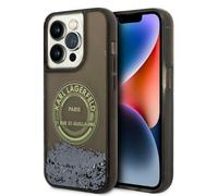 Custodia per iPhone 14 Pro Karl Lagerfeld Liquid Glitter Black