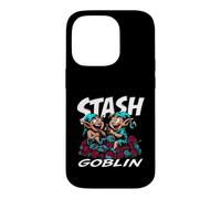 Custodia per iPhone 14 Pro Knitting Yarn Hoarder Stash Goblin Crochet Crafter