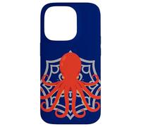 Custodia per iPhone 14 Pro Kraken Sea Creature Subacquee Oceano Gigante Calamaro Polpo