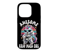 Custodia per iPhone 14 Pro Krav Maga per Ragazze