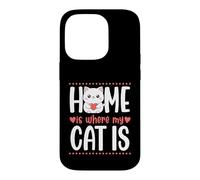 Custodia per iPhone 14 Pro La casa è dov'è il mio gatto