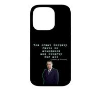 Custodia per iPhone 14 Pro La Grande Società poggia sull'abbondanza e sulla libertà per tutti i LBJ