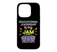 Custodia per iPhone 14 Pro La leadership educativa è la mia marmellata anni '80 Retro Teachers Day