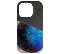 Custodia per iPhone 14 Pro La luna blu scese all'interno di un'elevazione