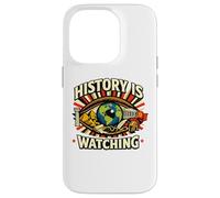 Custodia per iPhone 14 Pro La storia sta guardando la protesta dell'occhio del tempo