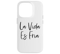 Custodia per iPhone 14 Pro La Vida Es Fria Chicano Cholo messicano Lowriders Cultura Raza