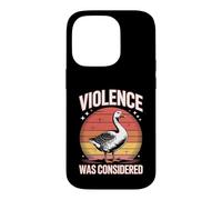 Custodia per iPhone 14 Pro La violenza era considerata divertente meme di Angry Goose