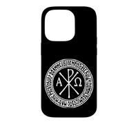 Custodia per iPhone 14 Pro Labarum antico simbolo cristiano Rho Chi