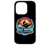 Custodia per iPhone 14 Pro L'acqua salata guarisce tutto Jetski Jet Ski Scooter PWC Quote