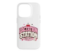 Custodia per iPhone 14 Pro Lactation Station, Lactating Mothers Breastfeeding New Mom