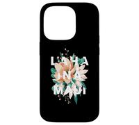 Custodia per iPhone 14 Pro Lahaina, Maui Floral Design, Lahaina, Hawaii, Stati Uniti d'America