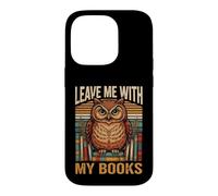 Custodia per iPhone 14 Pro Lasciami con la mia libreria di lettori di libri