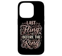 Custodia per iPhone 14 Pro Last Fling Before The Ring Bride, addio al nubilato