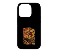 Custodia per iPhone 14 Pro L'Attacco del Gigante Piccolo Parodia Vintage Papa